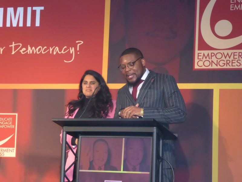 Rhea Mac and Rev. Eddie L. Anderson, Co-Chairs: Photo Credit, Ricky Richardson