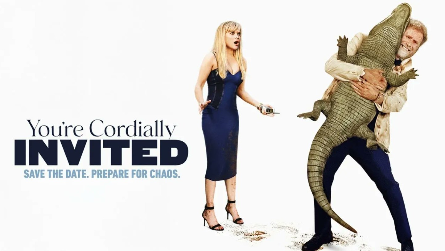 YOU&rsquo;RE CORDIALLY INVITED, starring Will Ferrell, Reese Witherspoon, Vinny Thomas