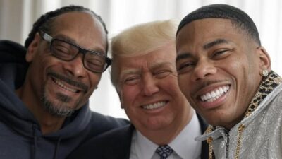 Snoop Dogg Donald Trump Nelly - via Grok AI