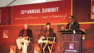 Vincent Harris, Shani Byard and Mark Ridley-Thomas: Photo Credit, Ricky Richardson