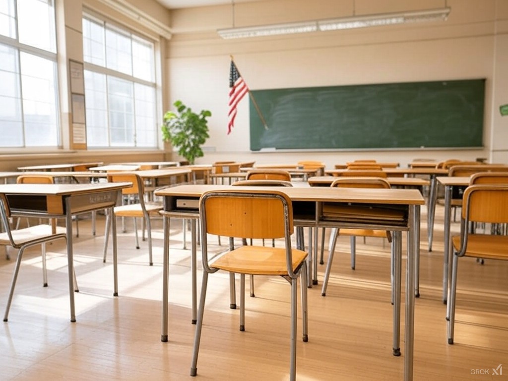 elementary school classroom