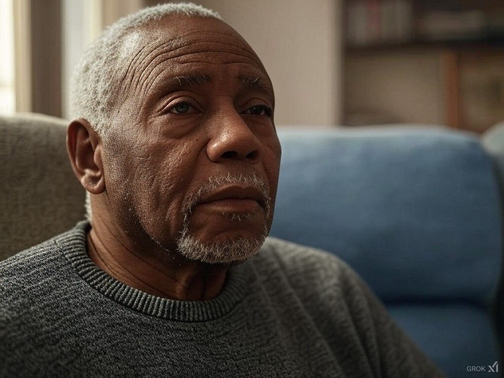Survey: 25% of seniors are still working - More returning in 2025 // Elder black man