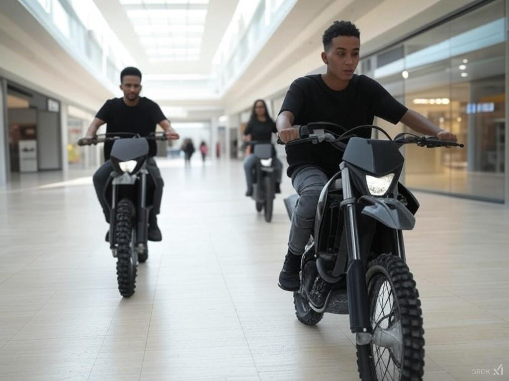 AI dirt bike riders