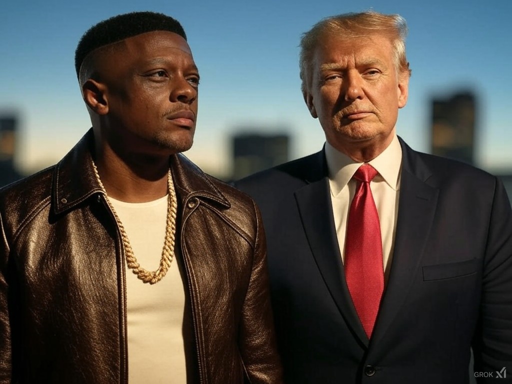 Boosie asks Trump for pardon