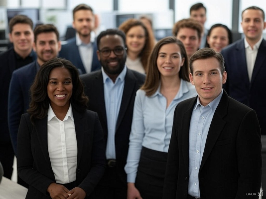 Office workers