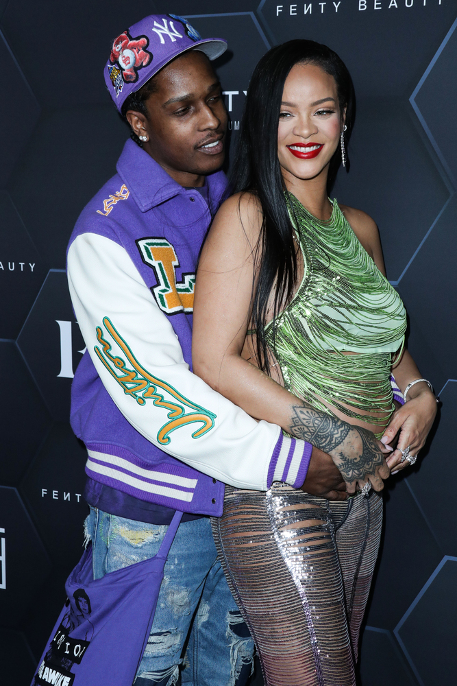 ASAP Rocky and Rihanna - via Depositphotos