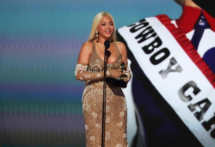 Beyonc&eacute; wins 2025 Grammy Album of the Year for Cowboy Carter // Beyonce Grammy for Album of the Year