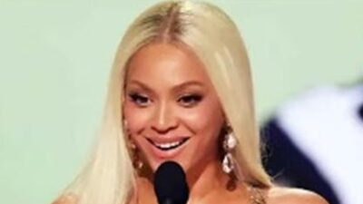 Beyonce accepts Best Country Album award at 2025 Grammys