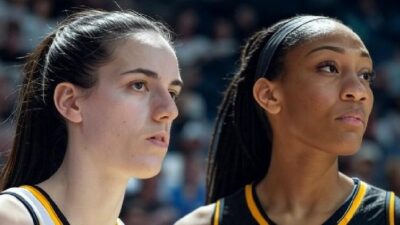 Caitlin Clark & A'ja Wilson - via Grok AI