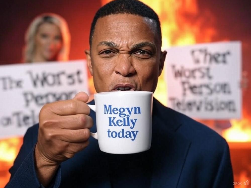 Don Lemon and Megyn Kelly - via Grok AI