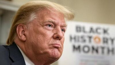 Donald Trump - Black History Month