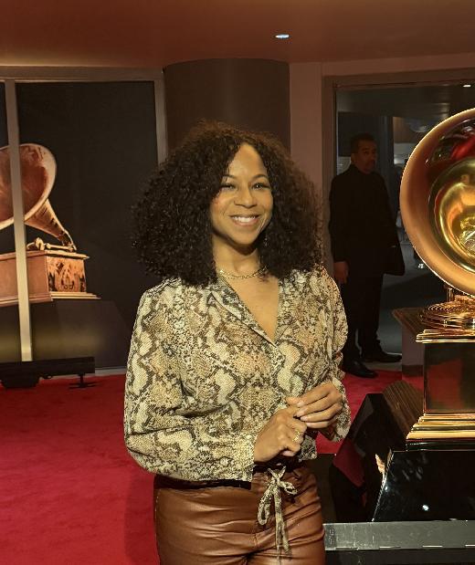 Jill Munroe at 2025 Grammys