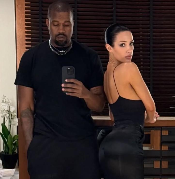 Kanye West and Bianca Censori - via Instagram