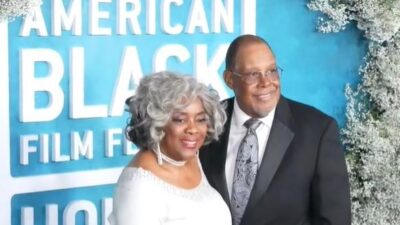 Loretta Devine and husband - screenshot
