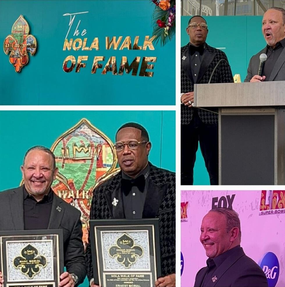 Mark Morial and Master P