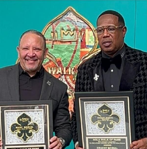 Mark Morial and Master P