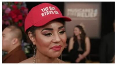 Joy Villa made a bold pro-Trump statement