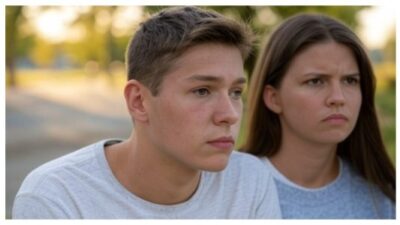 Emotional couple