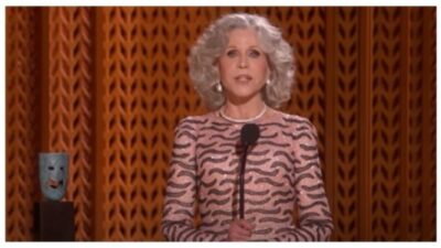 Jane Fonda: Life Achievement Award Acceptance Speech | The 31st Annual SAG Awards