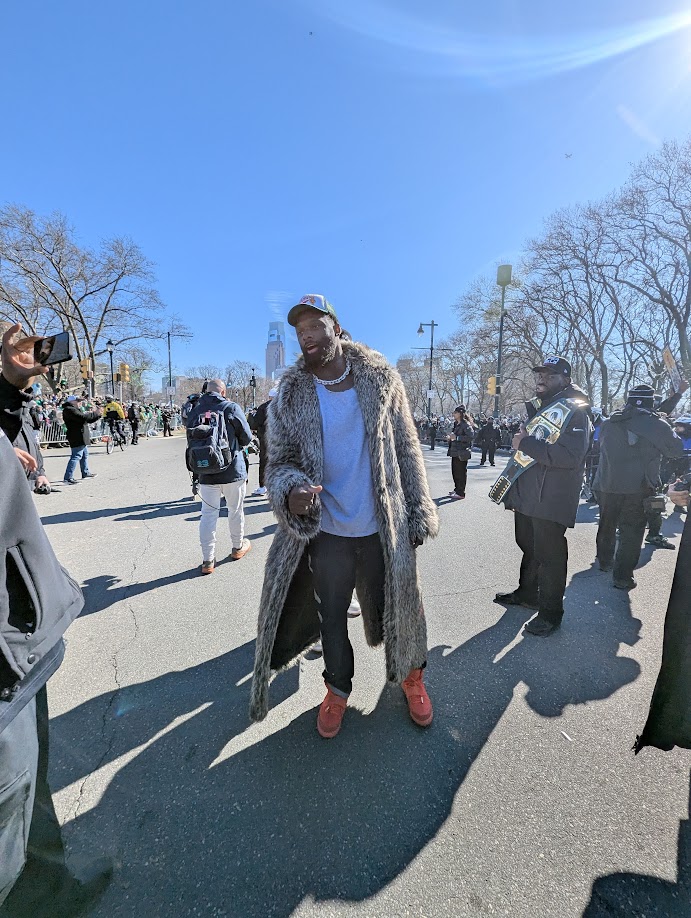 Philadelphia Eagles Super Bowl Celebration - Josh Sweat