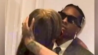 Rihanna and A$AP Rocky Valentine's rendezvous