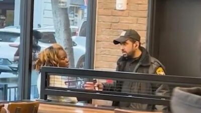 Taco Bell customer and security guard who slapped her