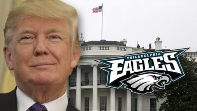 Trump Eagles White House