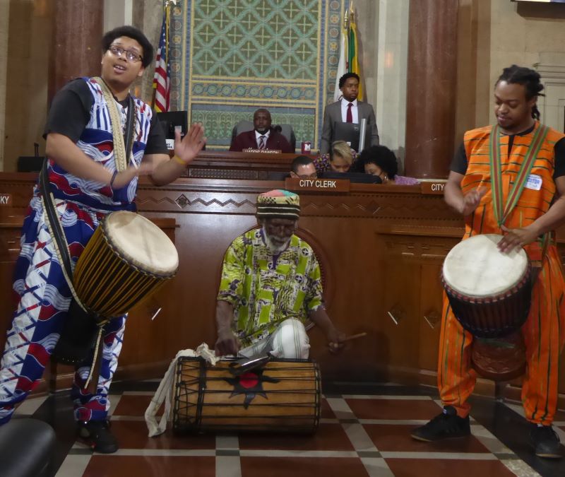 West African Drumming: Photo Credit, Ricky Richardson