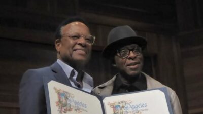 William Allen Young and Courtney B. Vance Photo Credit, Ricky Richardson