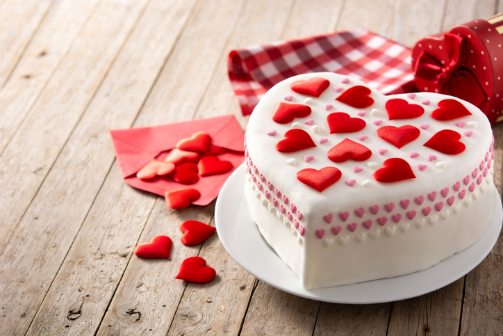 Heart cake