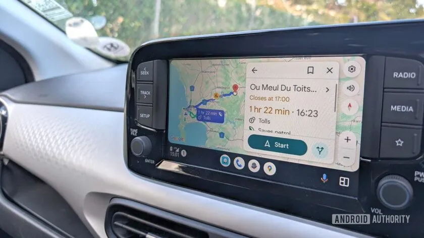 Android Auto 14.0 // Photo: https://www.androidauthority.com/android-auto-14-gemini-3538269/