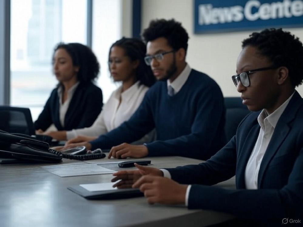 Black Journalists: We See You, Overlooked No More // Black journalists - via Grok AI