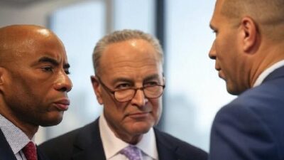 Charlamagne tha God Chuck Schumer Hakeem Jeffries - via Grok AI