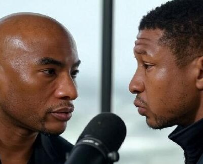 Charlamagne tha God and Jonathan Majors - via Grok AI