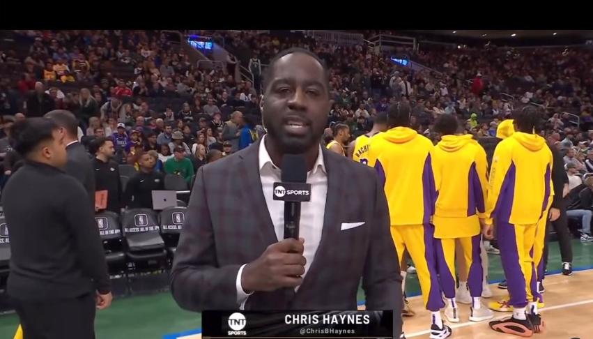 NBA Insider Chris Haynes Deals with Squatters in Atlanta // Chris Haynes - Instagram screenshot