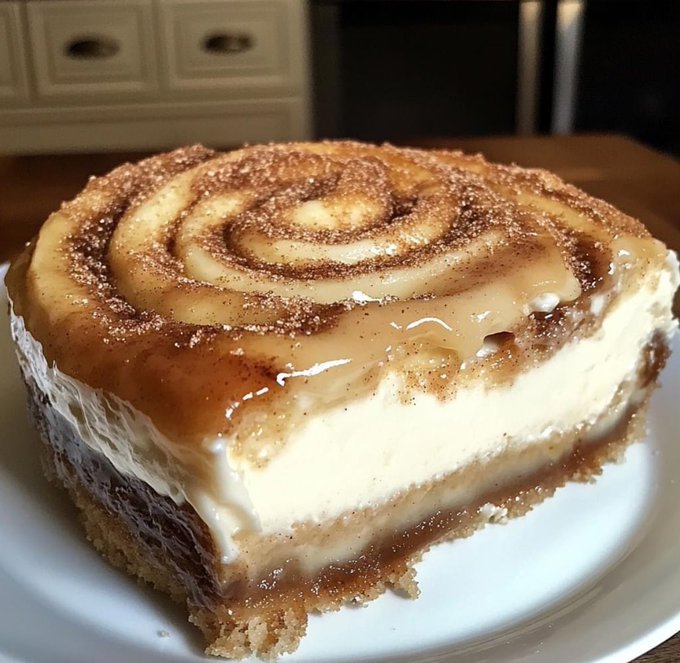 Cinnamon Roll Cheesecake: Viral Dessert Craze