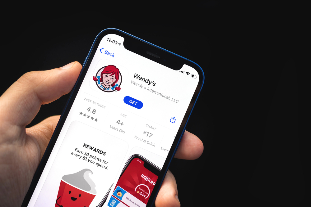 Wendy&rsquo;s app