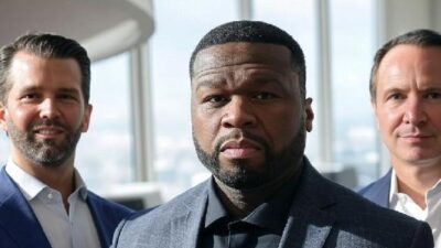 Donald Trump Jr - Curtis 50 Cent Jackson and Gov Jeff Landry - Via Grok AI