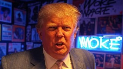 Donald Trump Woke - via Grok AI
