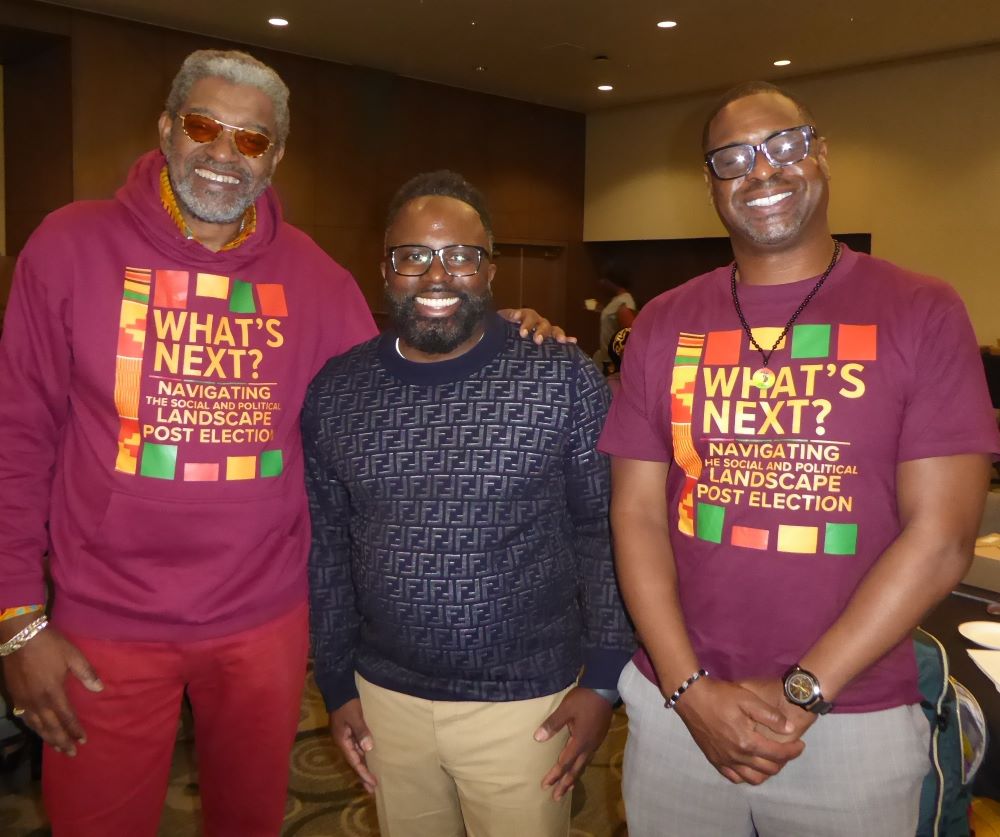 Dr. Anthony Asadullah Samad, Jarrod D. Benjamin, Ph.D. and Anthony Onwuegbuzia: Photo Credit, Ricky Richardson