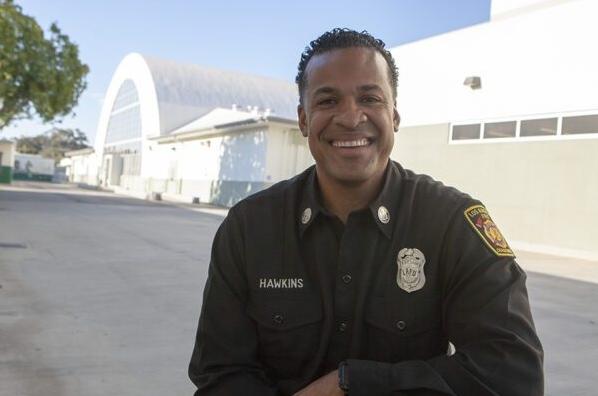 Fire Captain Robert Hawkins - LAFD photo Jason Lewis