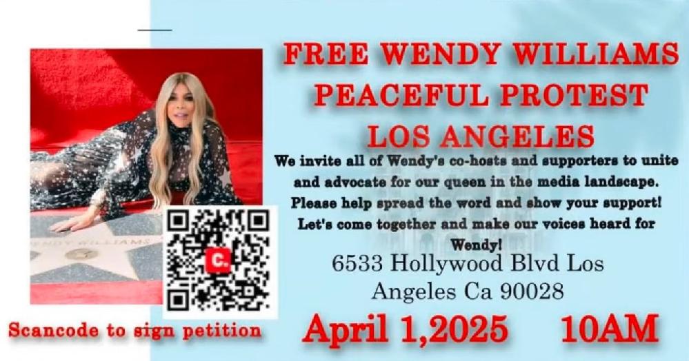 Free Wendy Peacful Protest in Los Angeles