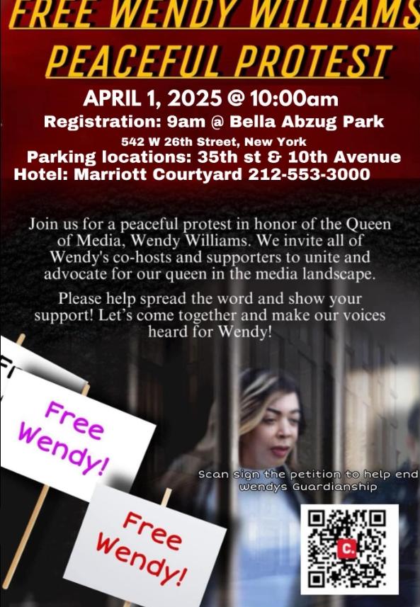 Free Wendy Peacful Protest in NYC