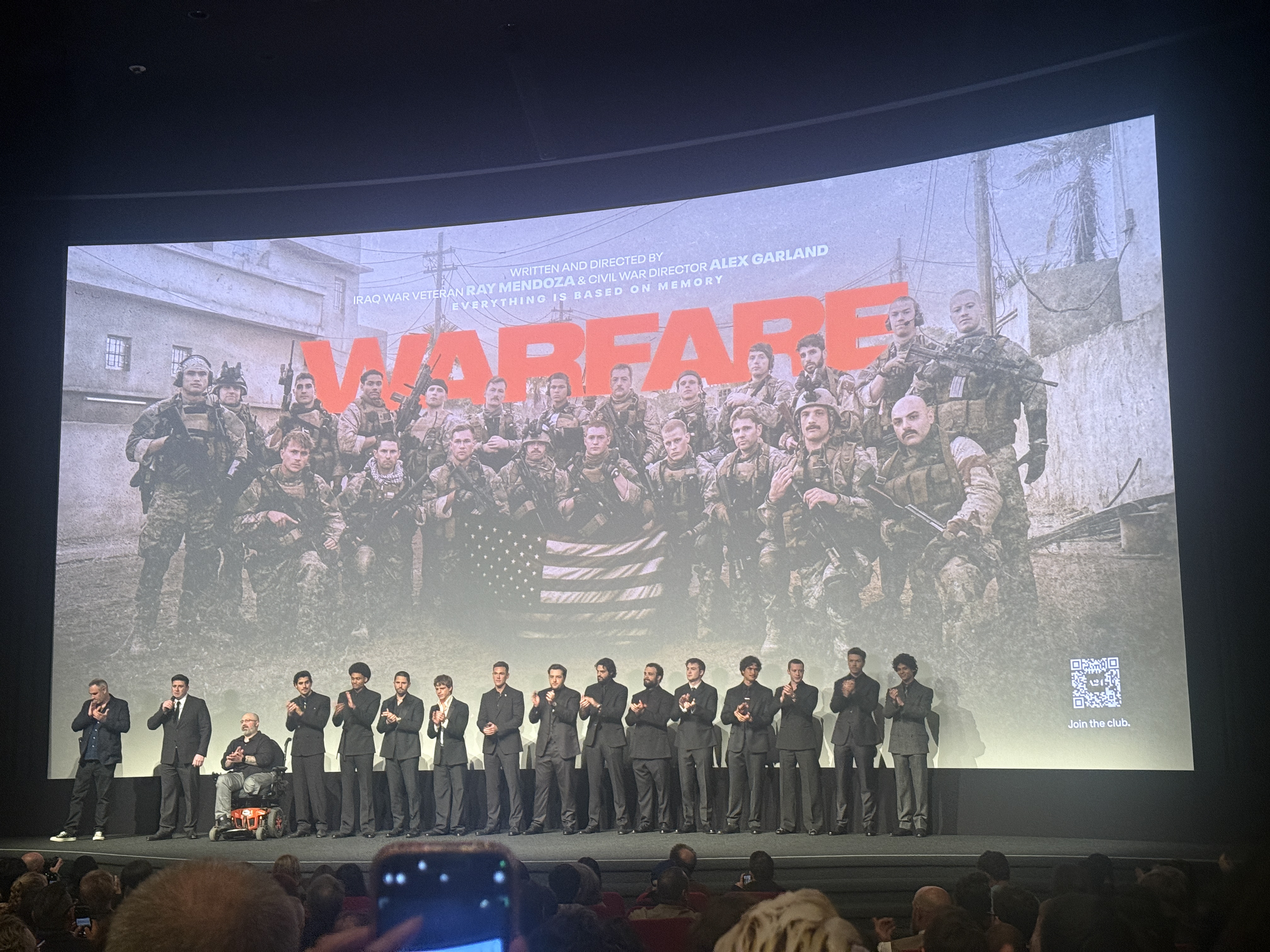 Cast of "Warfare"