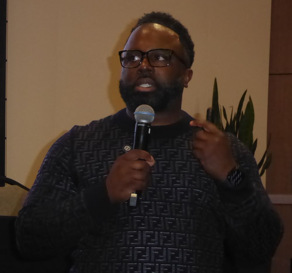 Mervyn M. Dymally Institute: Millennial/Gen-Z Symposium // Jarrod D. Benjamin, Ph.D. Photo Credit, Ricky Richardson