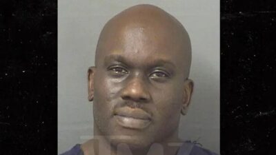 Mark Morrison mugshot - via TMZ