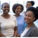 smiling black women