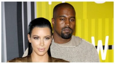 Kanye West and Kim Kardashian