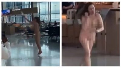 Naked Woman with Mental Health Issues Attacks Passengers at Airport