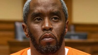 Sean Diddy Combs (with gray hair & beard) - via Grok AI